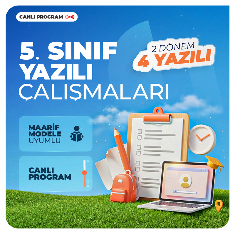 Farklı LGS - 5. Sınıf Yazılı Çalışmaları 2027 | Canlı Program