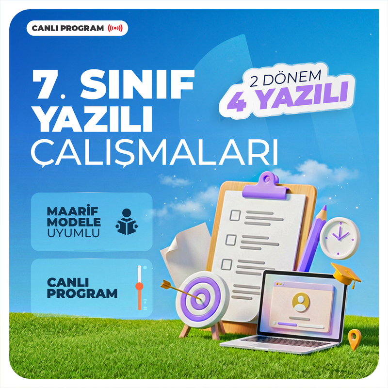 Farklı LGS - 7. Sınıf Yazılı Çalışmaları 2027 | Canlı Program