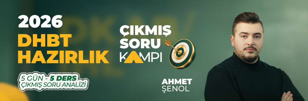 2026 DHBT Çıkmış Soru Kampı