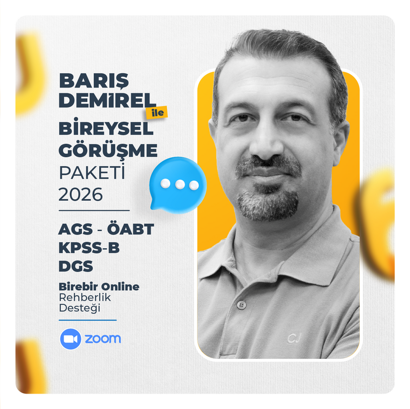 Farklı Rehber - Barış Demirel ile Bireysel Rehberlik 2026 | Görüşme Paketi