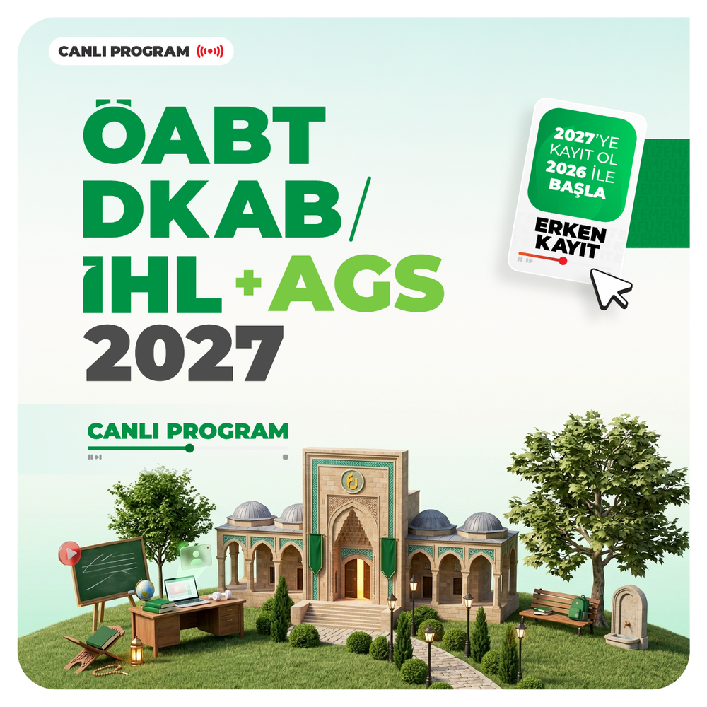 DKAB/İHL ÖABT + AGS 2027 | Canlı Program