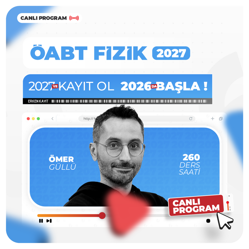 Farklı KPSS - Fizik ÖABT 2027 | Canlı Program