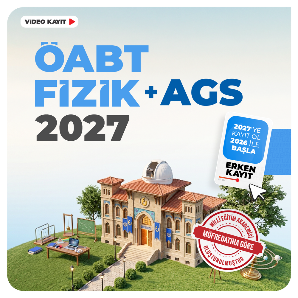Fizik ÖABT + AGS 2027 | Video Kayıt