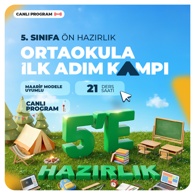 Farklı LGS - Ortaokula İlk Adım Kampı | Canlı Program