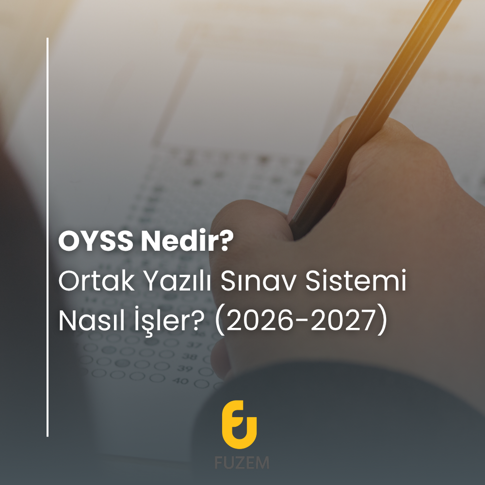 OYSS Nedir? Ortak Yazılı Sınav Sistemi Nasıl İşler? (2026-2027)