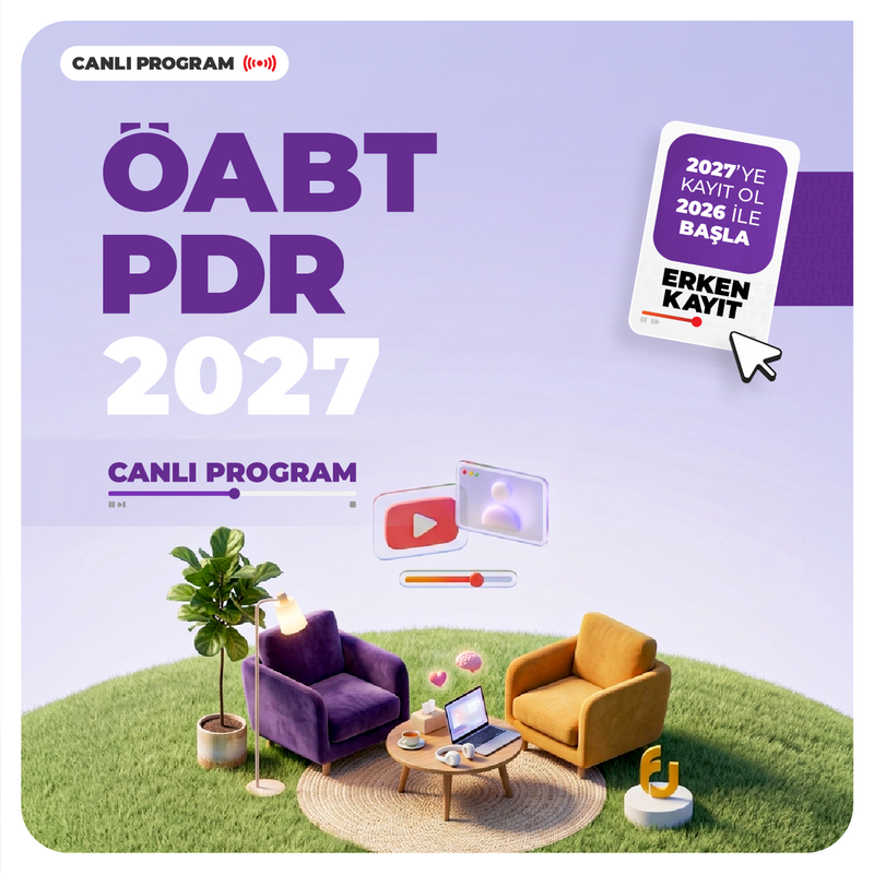 Farklı KPSS - PDR ÖABT 2027 | Canlı Program