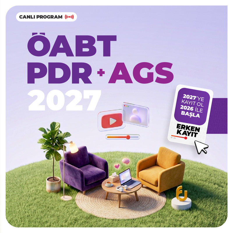 Farklı KPSS - PDR ÖABT + AGS 2027 | Canlı Program
