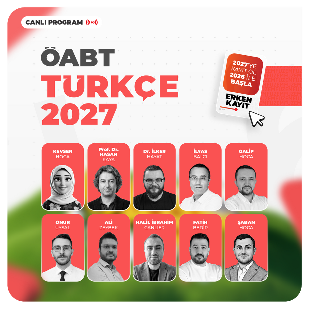 Türkçe ÖABT 2027 | Canlı Program