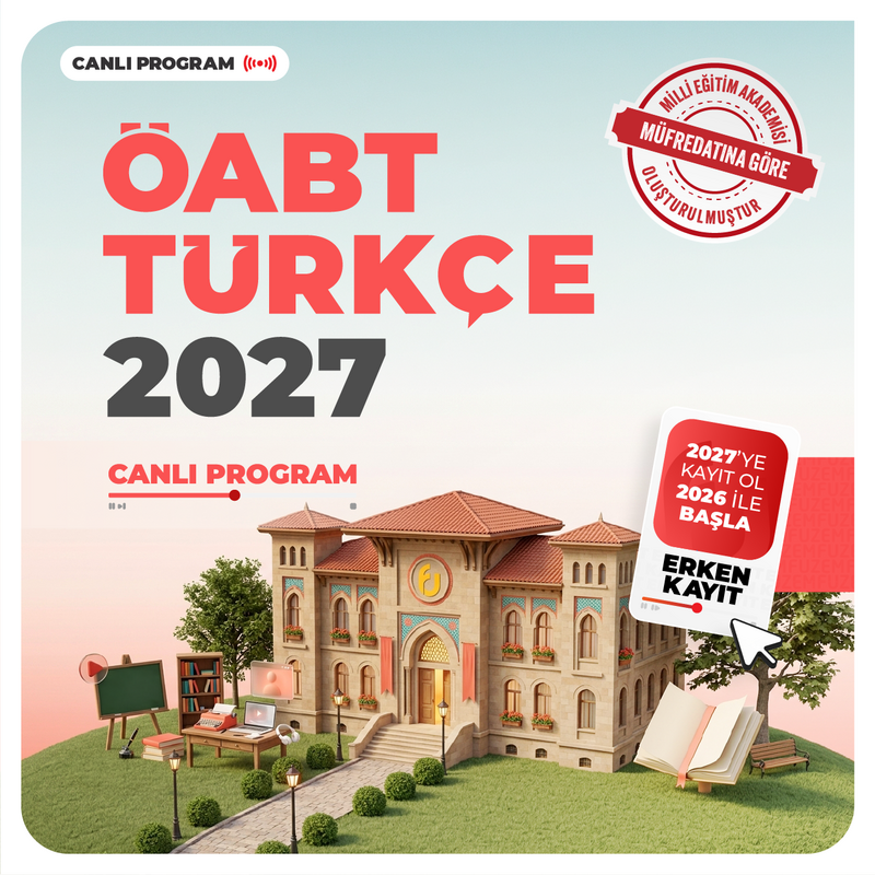 Farklı KPSS - Türkçe ÖABT 2027 | Canlı Program
