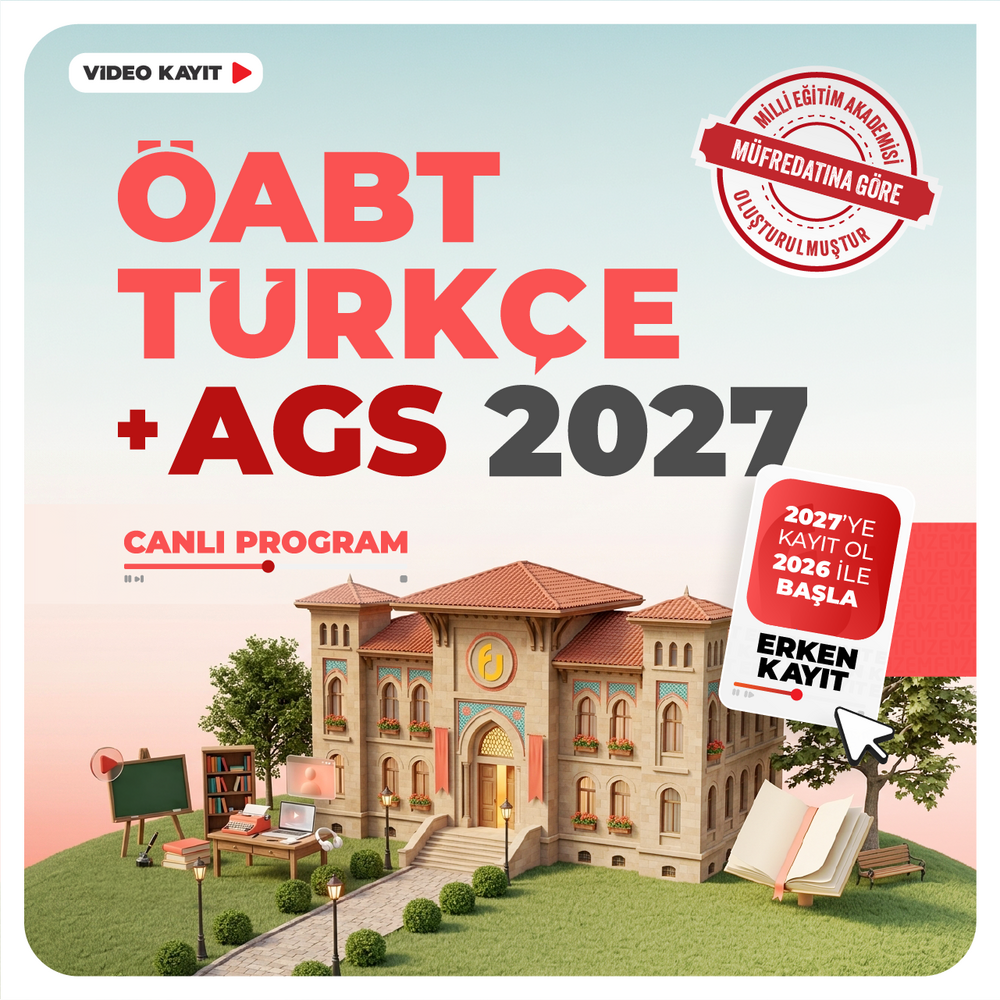 Türkçe ÖABT + AGS 2027 | Video Kayıt