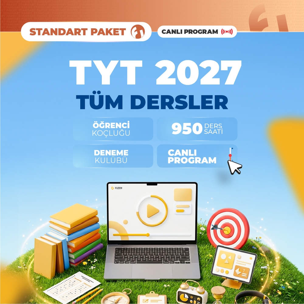 TYT Tüm Dersler 2027 Standart Paket | Canlı Program
