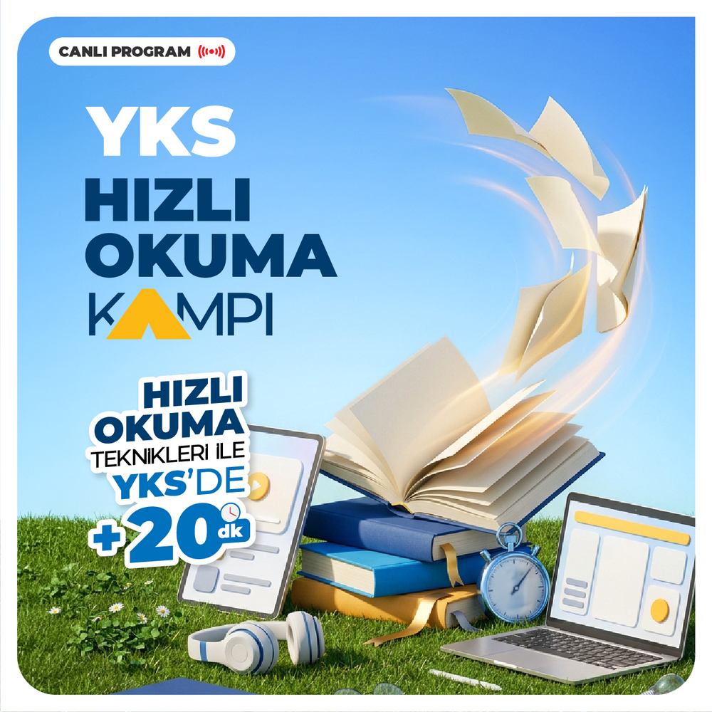 YKS Hızlı Okuma Kampı 2027 | Canlı Program